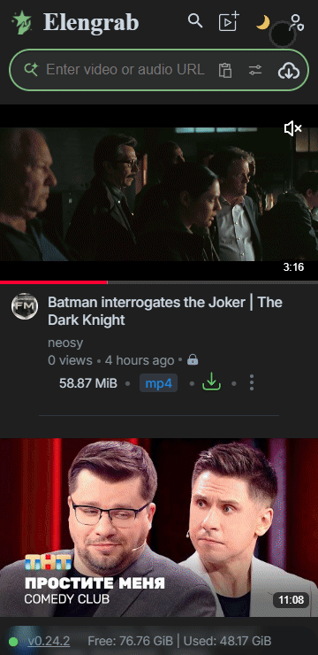 Elengrab - Video preview (mobile)